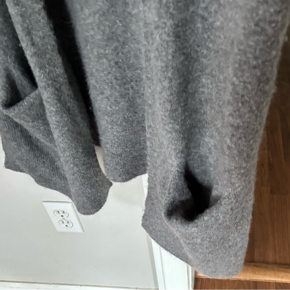 Madewell Charcoal Open Front Cardigan - Picture 4 of 10